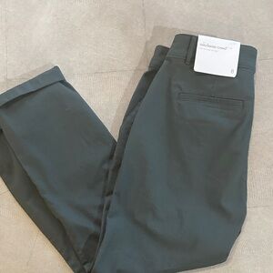 LOFT Dark Green Ankle Pants